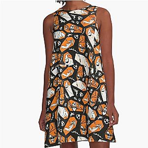 A nightmare before Christmas pattern A-Line Dress