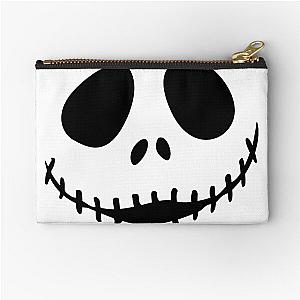 Jack Skellington Face Nightmare Before Christmas Zipper Pouch