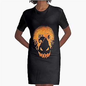 Halloween Nightmare Before Christmas, Disney Halloween Shirt, Nightmare Before Christmas Shirt, halloween shirt, Christmas Shirt,skull shirt Graphic T-Shirt Dress