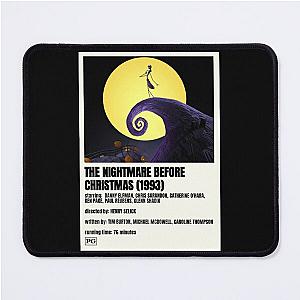 The Nightmare Before Christmas Movie Mouse Pad