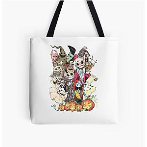 Nightmare Nightmare Before Christmas All Over Print Tote Bag