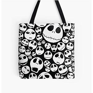 Jack Skellington The Nightmare Before Christmas All Over Print Tote Bag