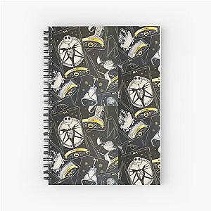 Nightmare before christmas Jack tarot Spiral Notebook