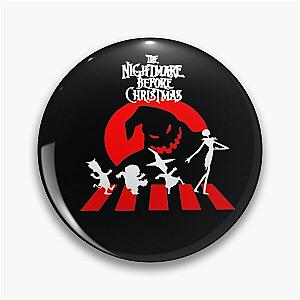 Nightmare Before Christmas Crossing T-Shirt Pin