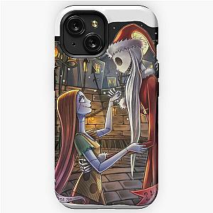 Jack and Sally dancing from The Nightmare Before Christmas iPhone Tough Case