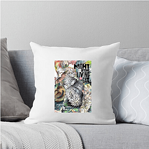 Living Cat = Pure Terror Night Of The Living Cat Pillows Cover