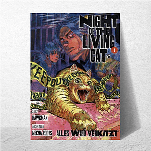 Night of the Cat Rises Night Of The Living Cat Posters