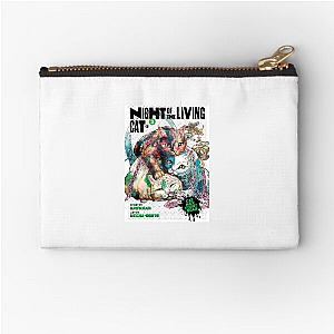 Night of the Living Cat Survivor Night Of The Living Cat Zipper Pouches
