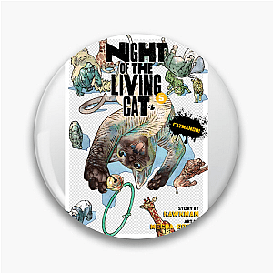 Fear the Purr – Living Cat Night Of The Living Cat Pins