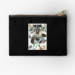 Fear the Purr – Living Cat Night Of The Living Cat Zipper Pouches