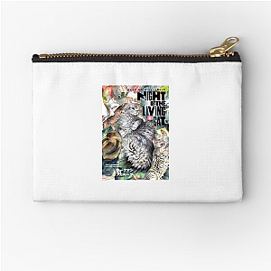 Living Cat = Pure Terror Night Of The Living Cat Zipper Pouches