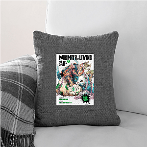 Night of the Living Cat Survivor Night Of The Living Cat Pillows Cover