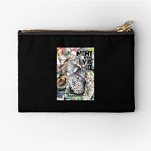 Living Cat = Pure Terror Night Of The Living Cat Zipper Pouches