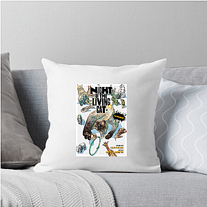 Fear the Purr – Living Cat Night Of The Living Cat Pillows Cover