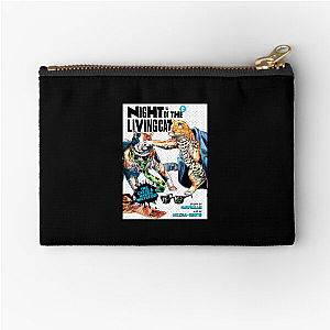 Cuteness Kills – Living Cat Night Of The Living Cat Zipper Pouches