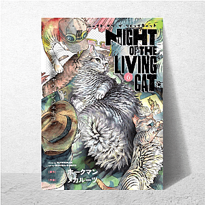 Living Cat = Pure Terror Night Of The Living Cat Posters