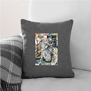 Living Cat = Pure Terror Night Of The Living Cat Pillows Cover