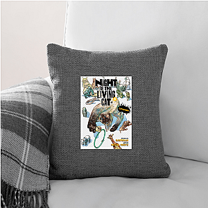 Fear the Purr – Living Cat Night Of The Living Cat Pillows Cover