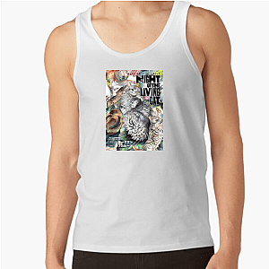 Living Cat = Pure Terror Night Of The Living Cat Tank Tops