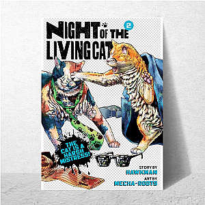Cuteness Kills – Living Cat Night Of The Living Cat Posters