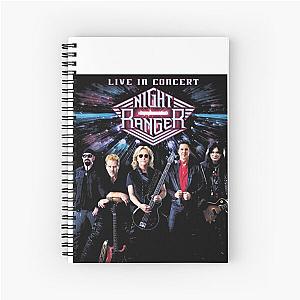 live the night ranger tour Spiral Notebook