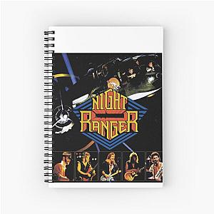 2022 the night ranger tour Spiral Notebook