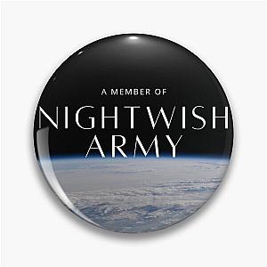 A Member of Nightwish Army Pin