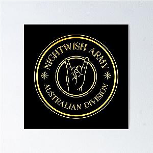 Nightwish Army - Australian Division Poster