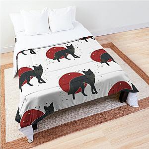 Custom - Black dog Nightwish Comforter