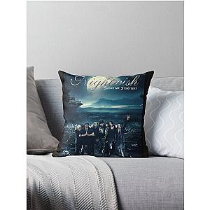 dalam diam gelap malam nightwish Throw Pillow