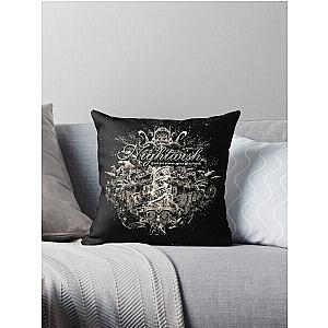 nightwish gelap Throw Pillow