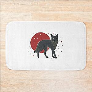 Custom - Black dog Nightwish   Bath Mat