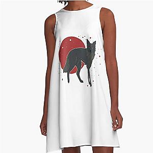 Custom - Black dog Nightwish   A-Line Dress