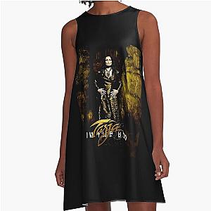 Music Vintage Retro Tarja Turunen Ex. Nightwish Raw Tour 2019 Floor Jansen Premium A-Line Dress