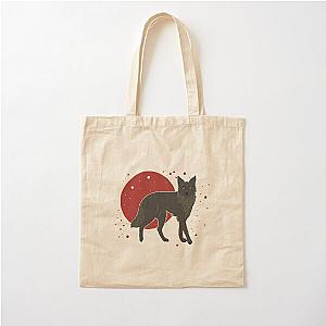 Custom - Black dog Nightwish Cotton Tote Bag