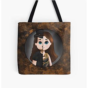 Nightwish Cartoon   All Over Print Tote Bag