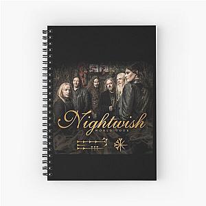 Band Tour Nightwish Music Spiral Notebook