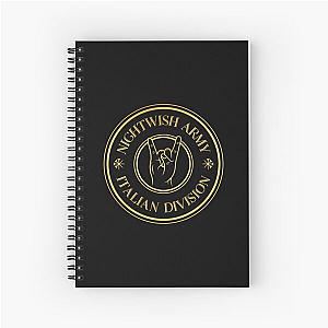 Nightwish Army - Italian Division Spiral Notebook