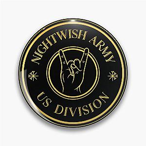 Nightwish Army - US Division Pin