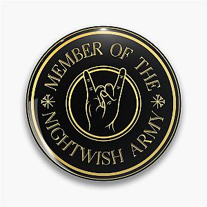 Member of the Nightwish Army Pin