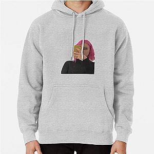 Nihachu Hoodies - Niki Nihachu Pink Hair  Pullover Hoodie RB0107