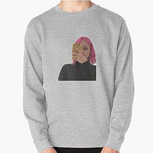 Nihachu Sweatshirts - Niki Nihachu Pink Hair  Pullover Sweatshirt RB0107