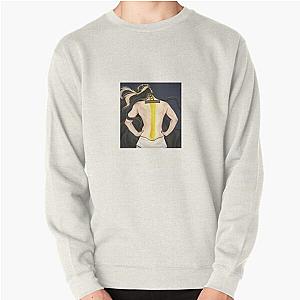 Nihachu Sweatshirts - Goddess Niki's sWord Tattoo Pullover Sweatshirt RB0107