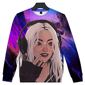 Nihachu Sweatshirts - Fashion 3D Printing Comfy Pullover Sweatshirt