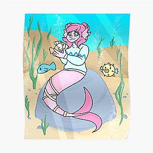 Nihachu Posters - Mermaid Niki Poster RB0107