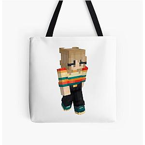 Nihachu Bags - Minecraft Skin All Over Print Tote Bag RB0107