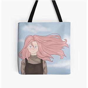 Nihachu Bags - Niki/Nihachu Windy Day All Over Print Tote Bag RB0107