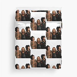 Nikki Sixx & Tommy Lee Duvet Cover