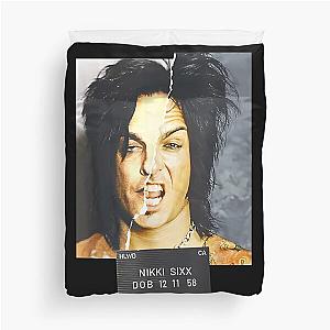 Nikki Sixx shirt Duvet Cover