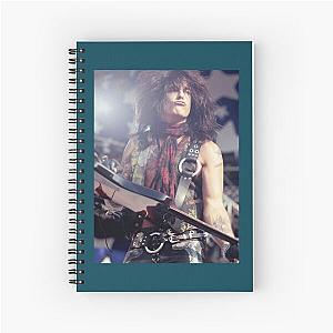 Nikki Sixx - Poster  Spiral Notebook